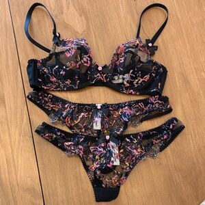 AP Bra and Thong Set NWOT